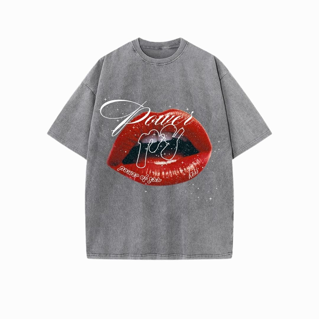 Light Gray Lip PZ Shirt
