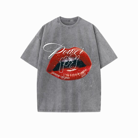 Light Gray Lip PZ Shirt