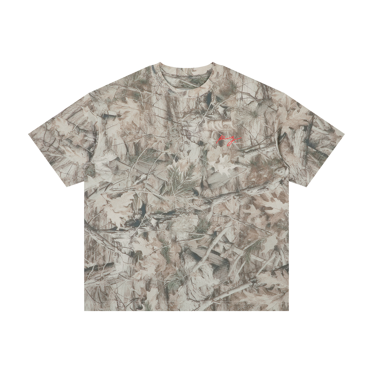 Unisex Tree Camo Oversized T-Shirt