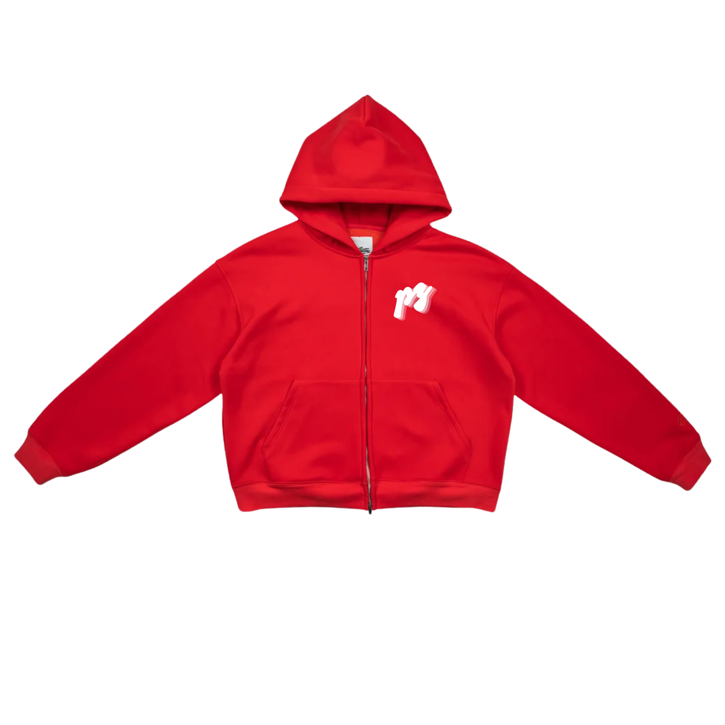 Red PZ Zip-Up Jacket