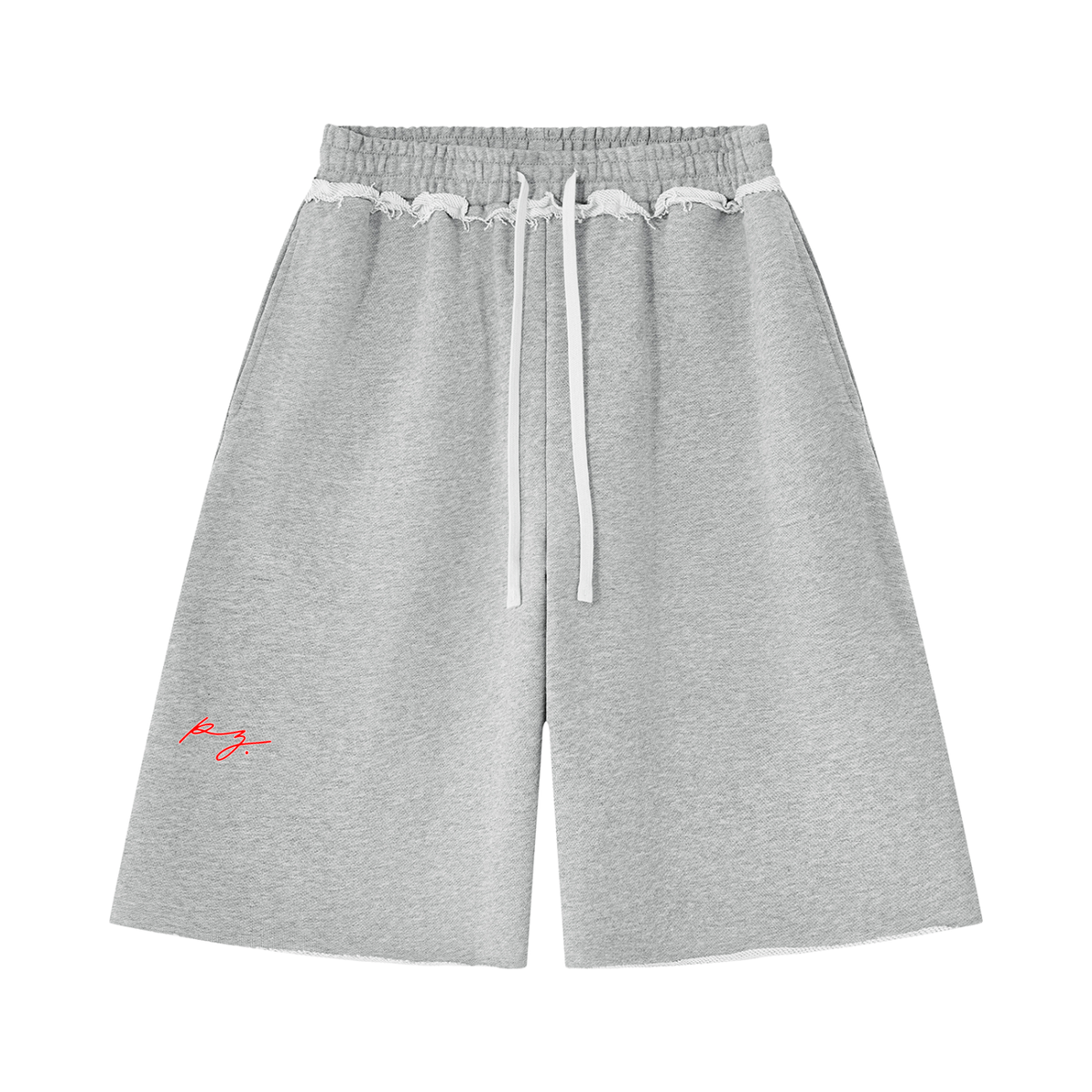 Unisex Heavyweight Raw Edge Shorts