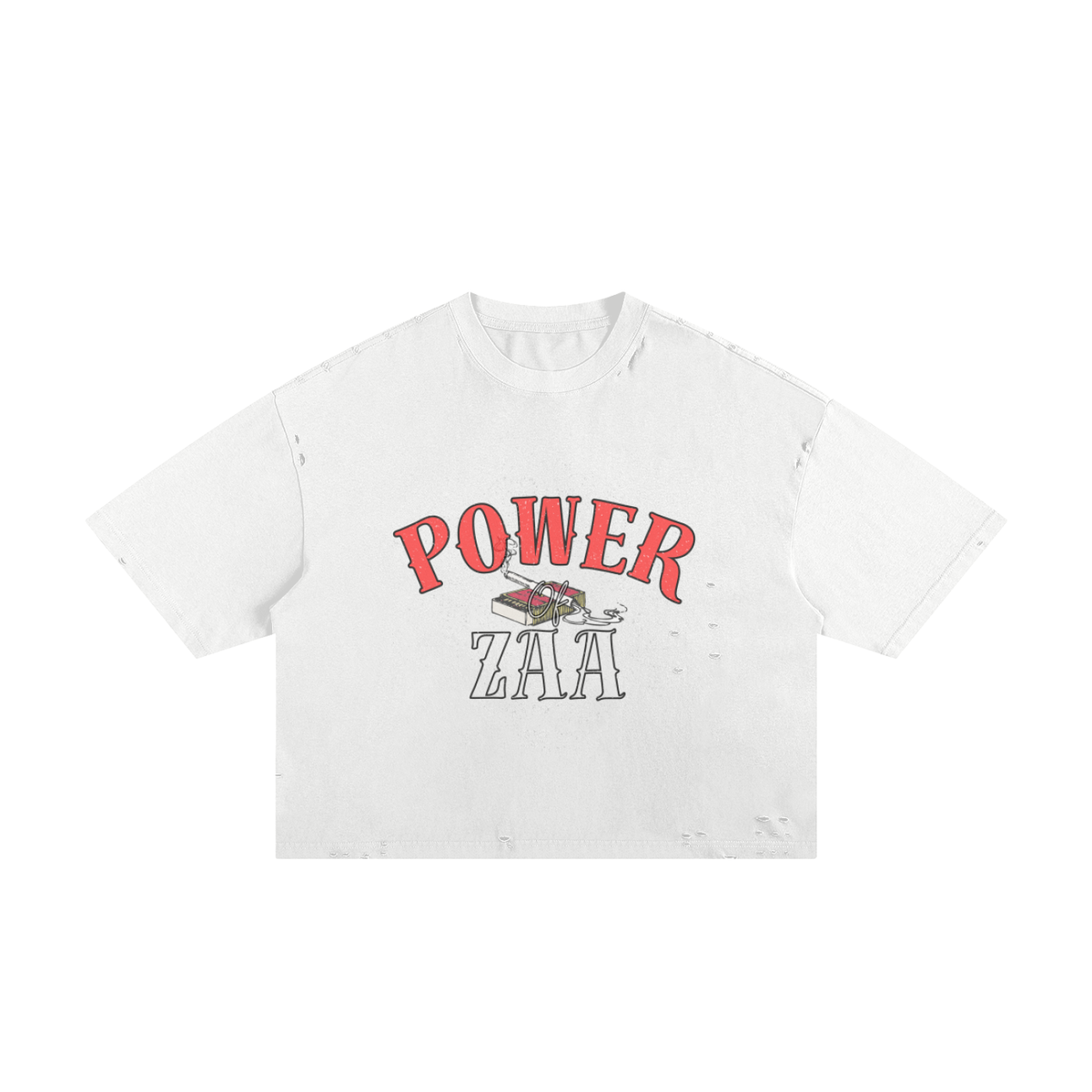 Classic Frayed Boxy Tee